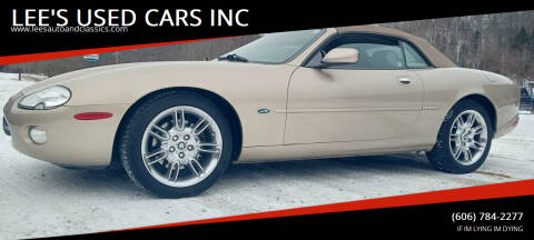 2001 Jaguar XK-Series for sale at LEE'S USED CARS INC Morehead in Morehead KY