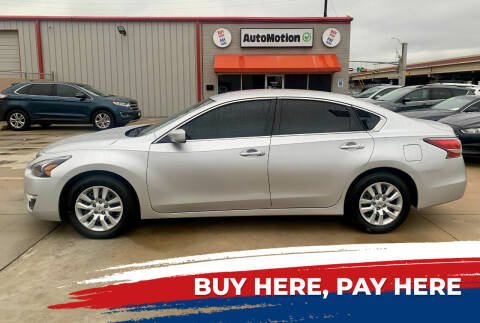 2014 Nissan Altima for sale at AUTOMOTION in Corpus Christi TX