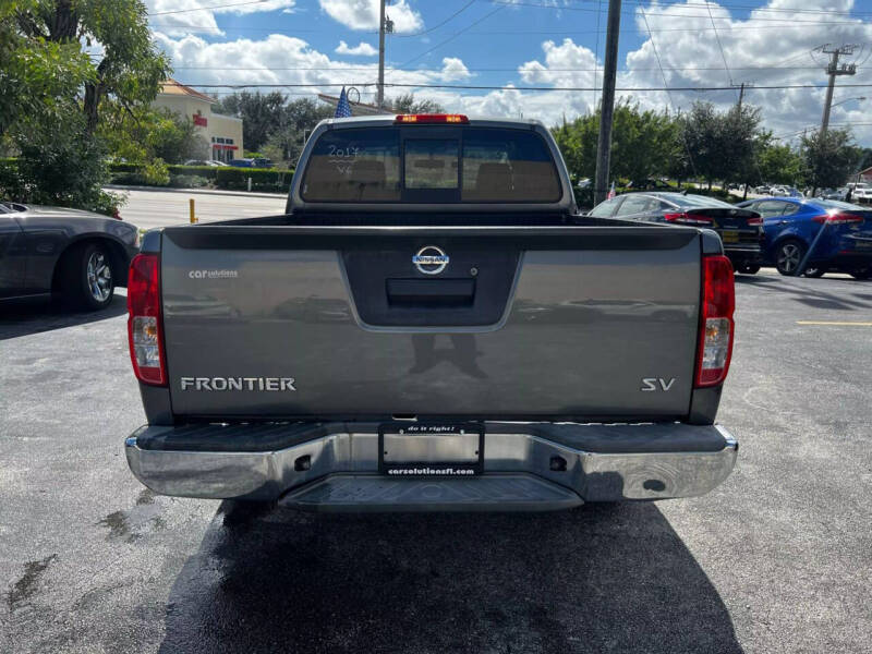 2017 Nissan Frontier