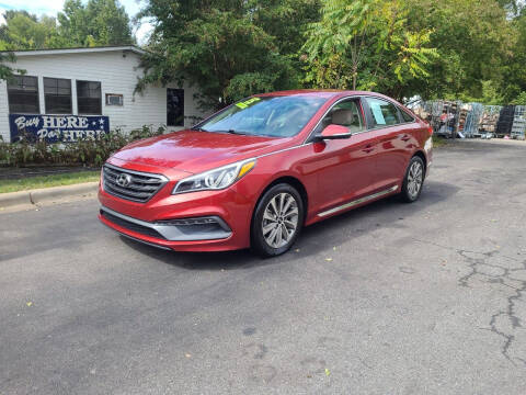 2015 Hyundai Sonata for sale at TR MOTORS in Gastonia NC