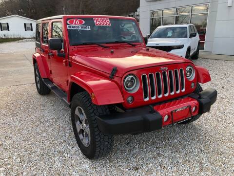 2016 Jeep Wrangler Unlimited for sale at Hurley Dodge in Hardin IL
