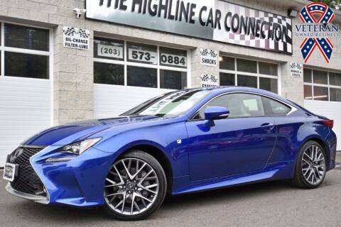 2015 Lexus RC 350 for sale at The Highline Car Connection in Waterbury CT