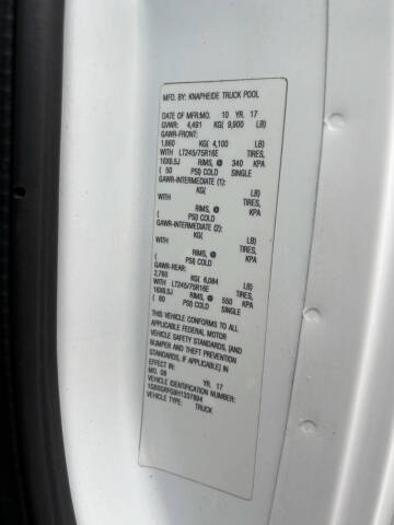 2017 Chevrolet Express 3500