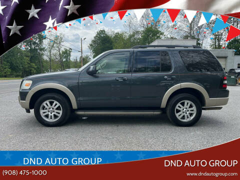 2010 Ford Explorer for sale at DND AUTO GROUP in Belvidere NJ