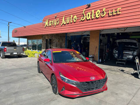 2021 Hyundai Elantra for sale at Marys Auto Sales in Phoenix AZ