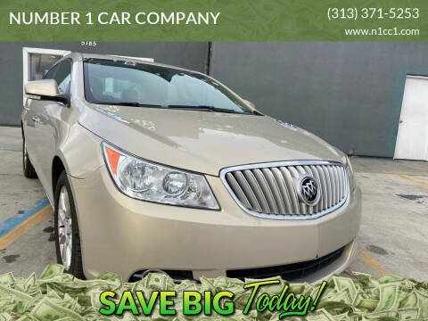 2012 Buick LaCrosse for sale at NUMBER 1 CAR COMPANY in Detroit MI