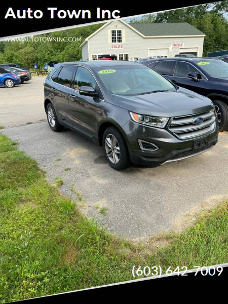 2016 Ford Edge for sale at Auto Town Inc in Brentwood NH