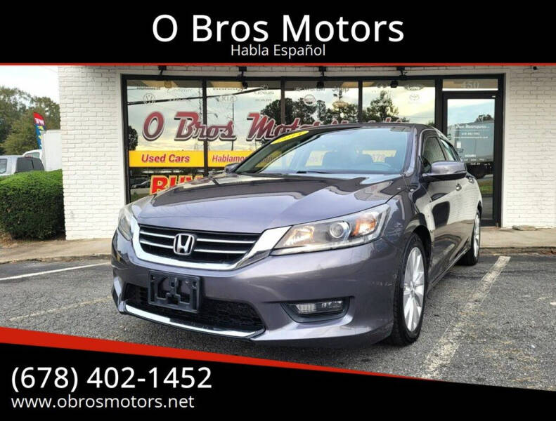 2014 Honda Accord for sale at O Bros Motors in Marietta GA