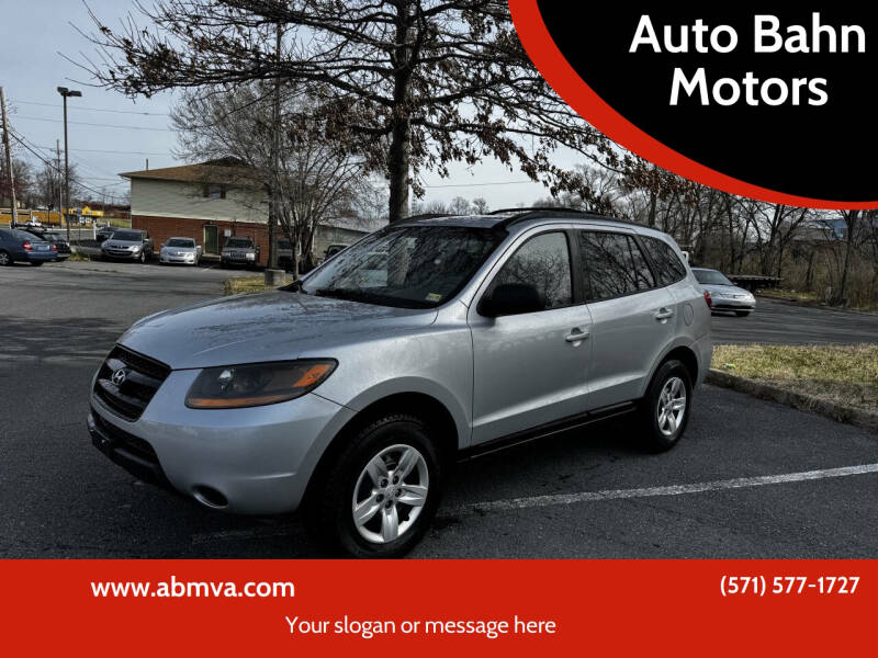 2009 Hyundai Santa Fe for sale at Auto Bahn Motors in Winchester VA
