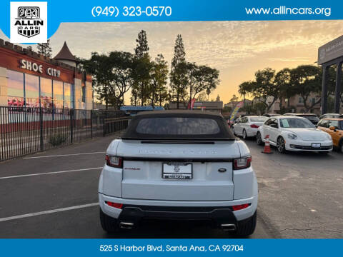 2017 Land Rover Range Rover Evoque Convertible HSE Dynamic