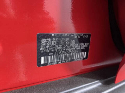 2025 Subaru WRX Limited