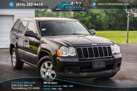 2008 Jeep Grand Cherokee for sale at 4:19 Auto Sales LTD in Reynoldsburg OH
