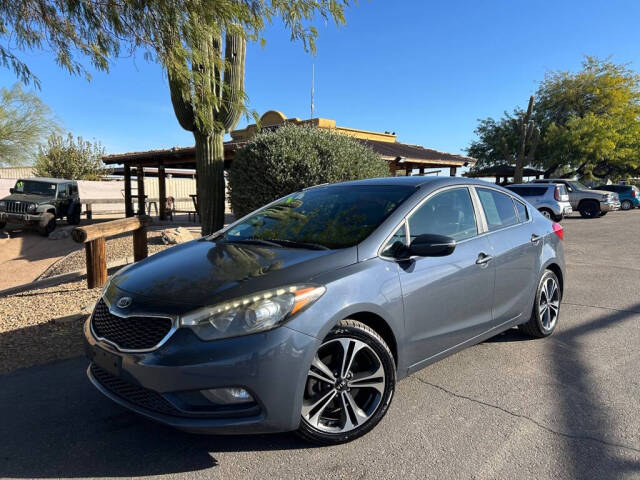 2014 Kia Forte for sale at Big 3 Automart At Double H Auto Ranch in QUEEN CREEK, AZ