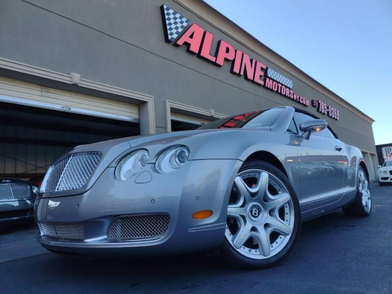 2008 Bentley Continental for sale at Alpine Motors Certified Pre-Owned in Wantagh NY