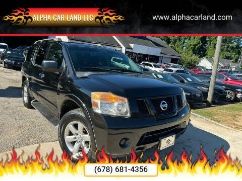 2015 Nissan Armada for sale at Alpha Car Land LLC in Snellville GA