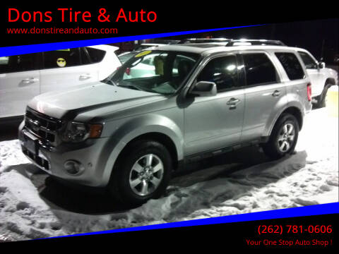 2011 Ford Escape for sale at Dons Tire & Auto in Butler WI