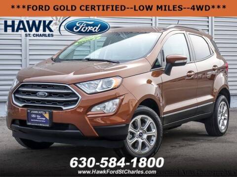 2019 Ford EcoSport for sale at Hawk Ford of St. Charles in Saint Charles IL