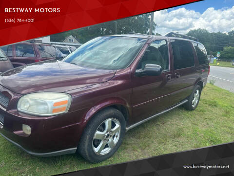 2008 Chevrolet Uplander for sale at BESTWAY MOTORS in Winston Salem NC