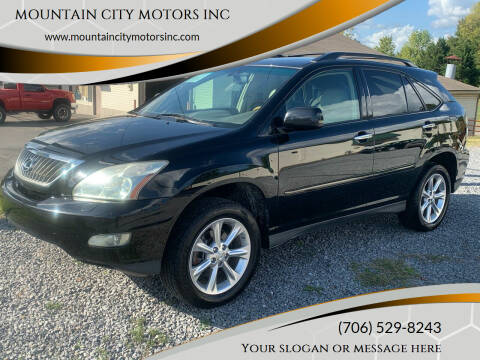 2008 Lexus RX 350 for sale at MOUNTAIN CITY MOTORS INC in Dalton GA