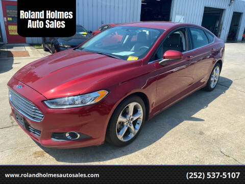 2016 Ford Fusion for sale at Roland Holmes Auto Sales in Roanoke Rapids NC