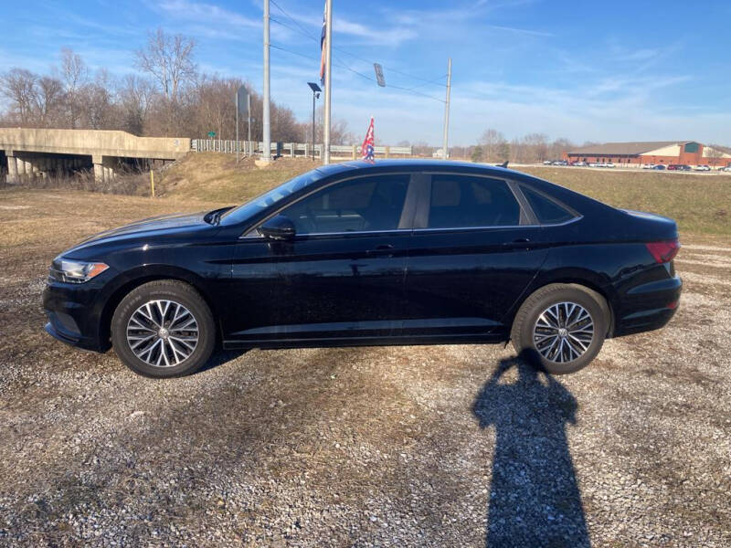 Used 2020 Volkswagen Jetta SE with VIN 3VWCB7BU7LM027291 for sale in Daleville, IN