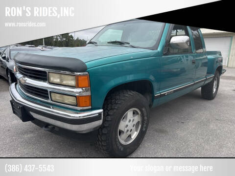 1994 Chevrolet C/K 1500 Series for sale at RON'S RIDES,INC in Bunnell FL