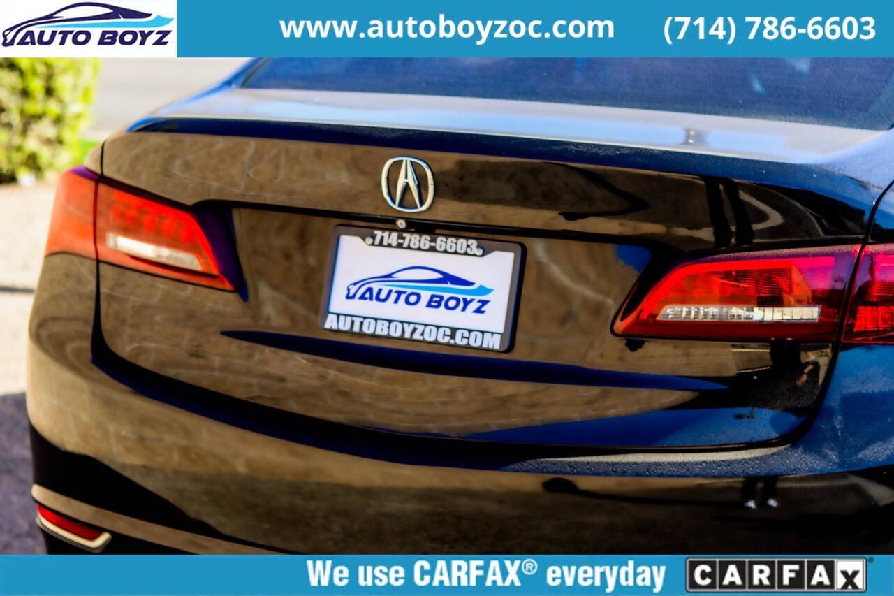 2015 Acura TLX for sale at Auto Boyz in Garden Grove, CA