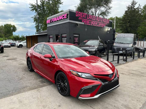 2022 Toyota Camry Hybrid for sale at Great Lakes Auto House in Midlothian IL