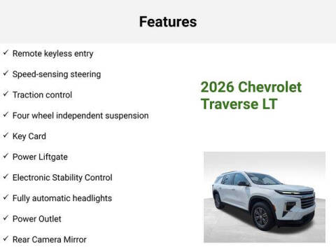 2026 Chevrolet Traverse LT