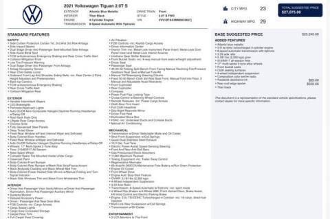 2021 Volkswagen Tiguan S