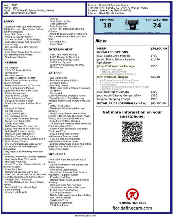 2017 BMW X5 xDrive35i