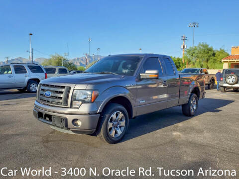 2011 Ford F-150 for sale at CAR WORLD in Tucson AZ