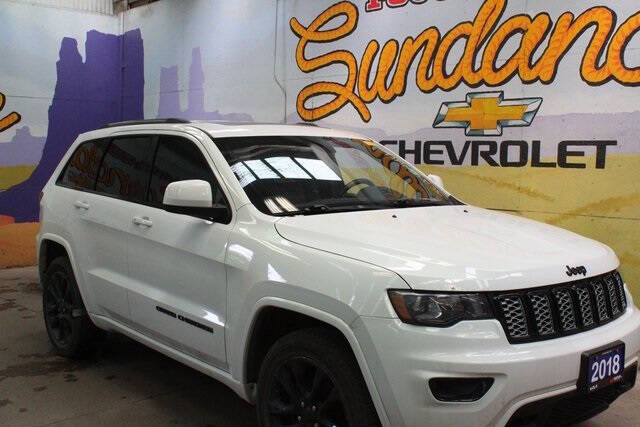 Used 2018 Jeep Grand Cherokee Laredo Altitude IV with VIN 1C4RJFAG9JC292444 for sale in Grand Ledge, MI