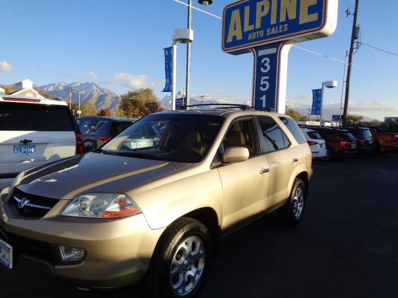 2001 Acura MDX for sale at Alpine Auto Sales in Salt Lake City UT