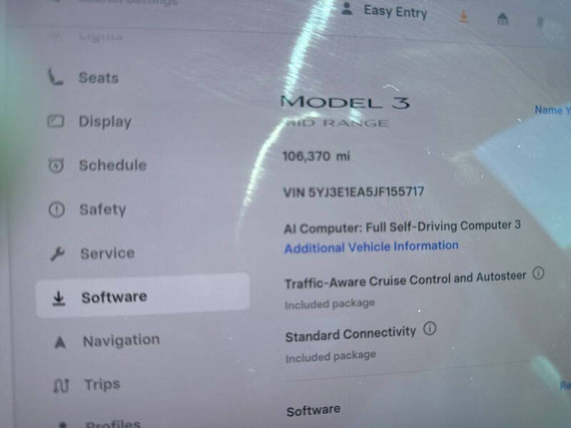 2018 Tesla Model 3 Mid Range