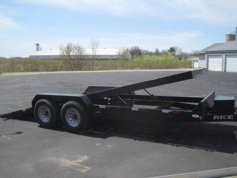2018 Rice Trailers 82 IN X 20 FT for sale at G T AUTO PLAZA Inc in Pearl City IL