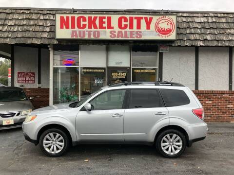 2011 Subaru Forester for sale at NICKEL CITY AUTO SALES in Lockport NY