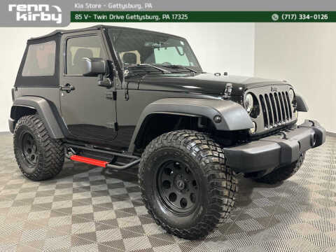 2016 Jeep Wrangler for sale at Renn Kirby Kia in Gettysburg PA
