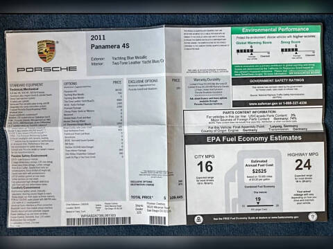 2011 Porsche Panamera