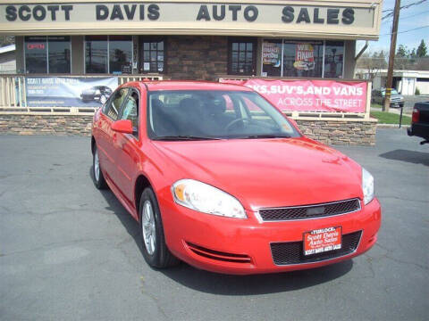 2012 Chevrolet Impala for sale at Scott Davis Auto Sales in Turlock CA