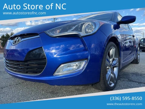 2013 Hyundai Veloster for sale at Auto Store of NC in Walnut Cove NC