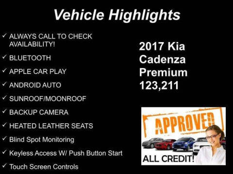 2017 Kia Cadenza Premium