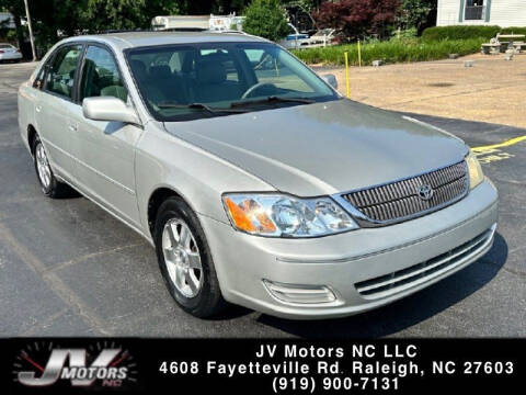 2001 Toyota Avalon for sale at JV Motors NC LLC in Raleigh NC