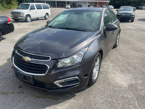 2016 Chevrolet Cruze Limited for sale at Certified Motors LLC in Mableton GA