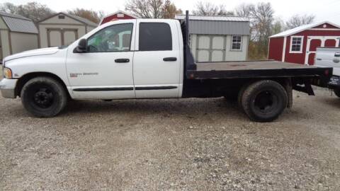 2005 Dodge Ram 3500 for sale at L & L Sales in Mexia TX