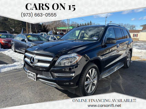 2015 Mercedes-Benz GL-Class for sale at Cars On 15 in Lake Hopatcong NJ