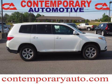 2013 Toyota Highlander for sale at Contemporary Auto in Tuscaloosa AL