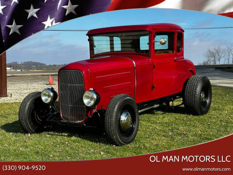 1930 Ford Model A 5 Window Coupe for sale at Ol Man Motors LLC - Cars/Trucks in Louisville OH