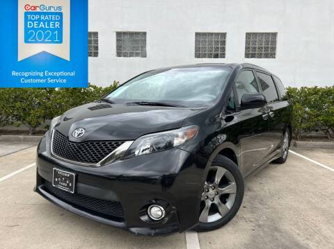 2014 Toyota Sienna for sale at UPTOWN MOTOR CARS in Houston TX
