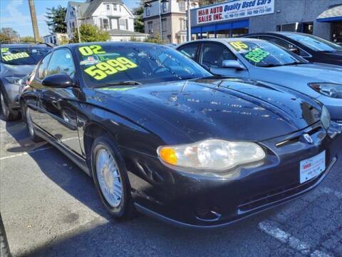 2002 Chevrolet Monte Carlo for sale at M & R Auto Sales INC. in North Plainfield NJ